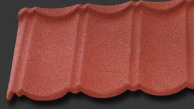 Stone coated steel roofing tiles